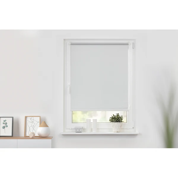 Klemmfix-Rollo Concio - Polyester - Weiß - 60 x 150 cm - Image 3