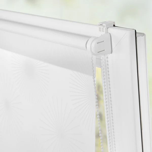 Klemmfix Rollo Sonne - Polyester - Weiß - 70 x 150 cm - Image 2