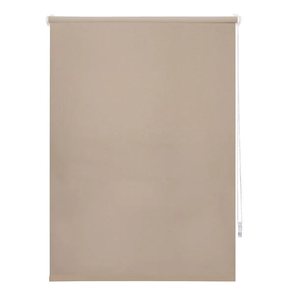 Klemmfix Thermo-Rollo Win Verdunkelnd - Polyester - Beige - 90 x 210 cm