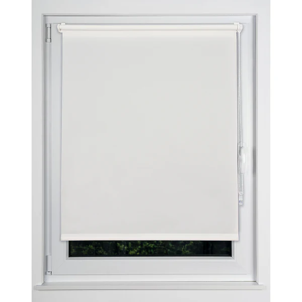 Klemmfix Thermo-Rollo Win Verdunkelnd - Polyester - Weiß - 70 x 210 cm - Image 5