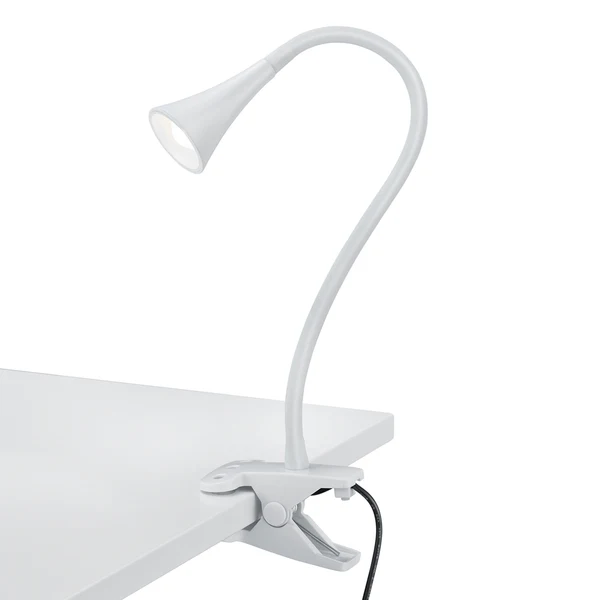 Klemmleuchte Viper - Polycarbonat - 1-flammig - Weiß