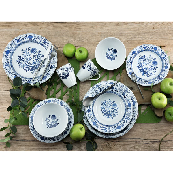 Kombiservice Zwiebelmuster (16-teilig) - Porzellan - Mehrfarbig - 16-teilig - Image 2