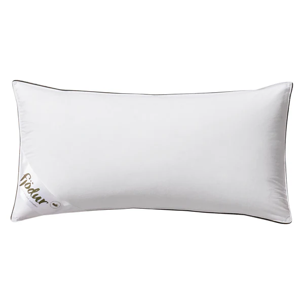 Kopfkissen Fjödur Fiona I - Weiß - 40 x 80 cm - 100% Federn