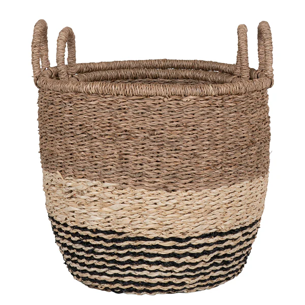 Korb Lima - Seegrass - Natur / Schwarz - Image 6