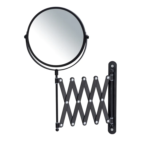 Kosmetik-Wandspiegel Teleskop - 3-fach Vergrößerung - Schwarz - Schwarz - Image 2