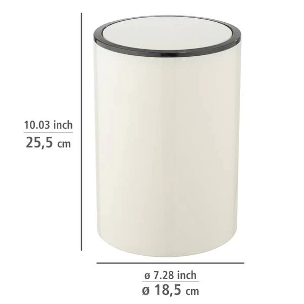 Kosmetikeimer Inca - ABS - Creme - Image 4