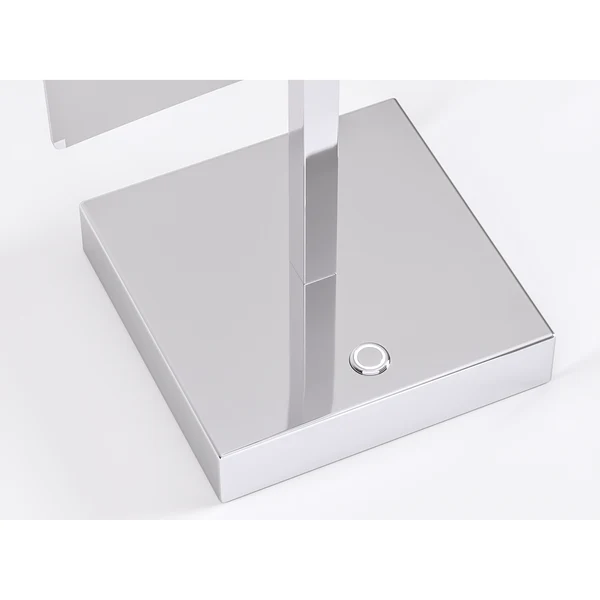 Kosmetikspiegel Paros - Inklusive Beleuchtung - Aluminium / Chrom - Image 3