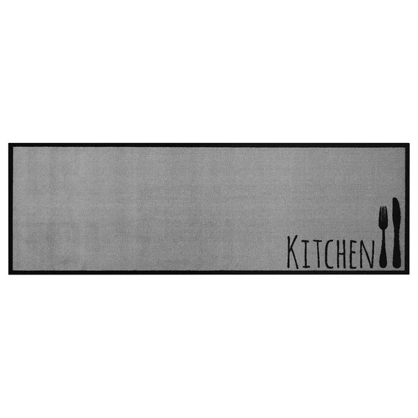 Küchenläufer Kitchen Cutlery - Polyamid - Grau - Image 3
