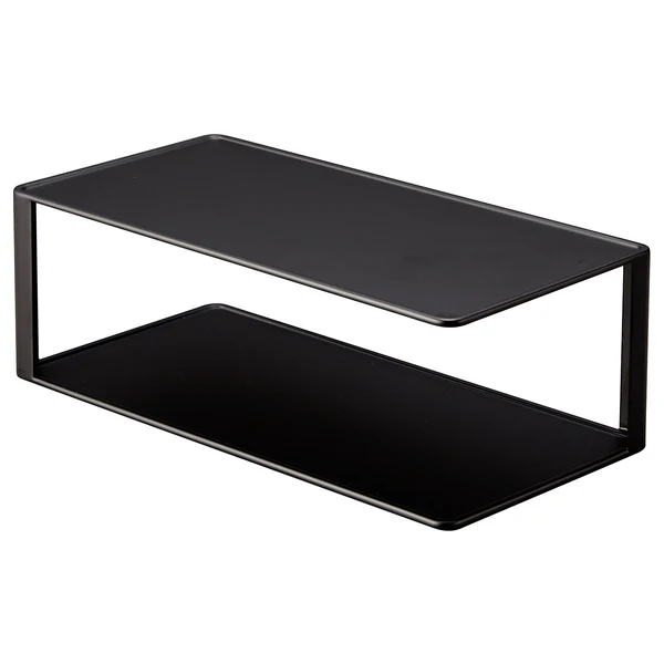 Küchenschrank Organizer Tower Dish - Stahl - Schwarz
