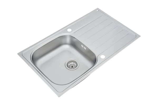 Küchenspüle Dallas Edelstahl 1 Becken - Silber - Image 6
