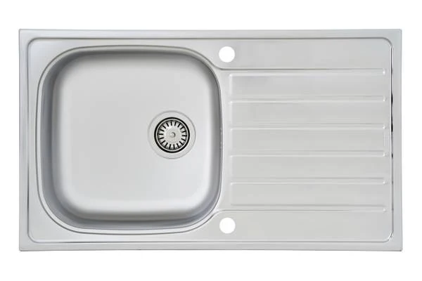 Küchenspüle Dallas Edelstahl 1 Becken - Silber - Image 7