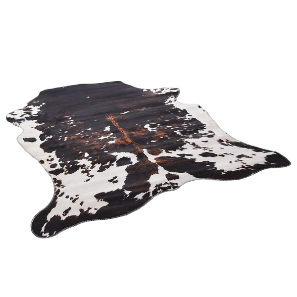Kunstfell Emilia 615 - Polyester - Schwarz / Weiß - 150 x 190 cm - Image 2