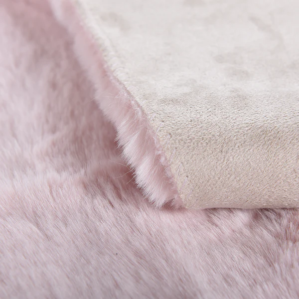 Kunstfell Giorgia - Polyester - Rosa - 60 x 80 cm - Image 3