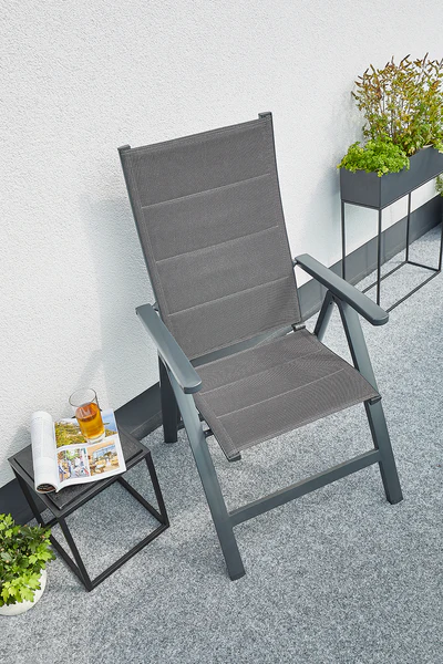 Kunstrasen Deco - Polyester / Polypropylen - Grau - 100 x 200 cm - Image 2