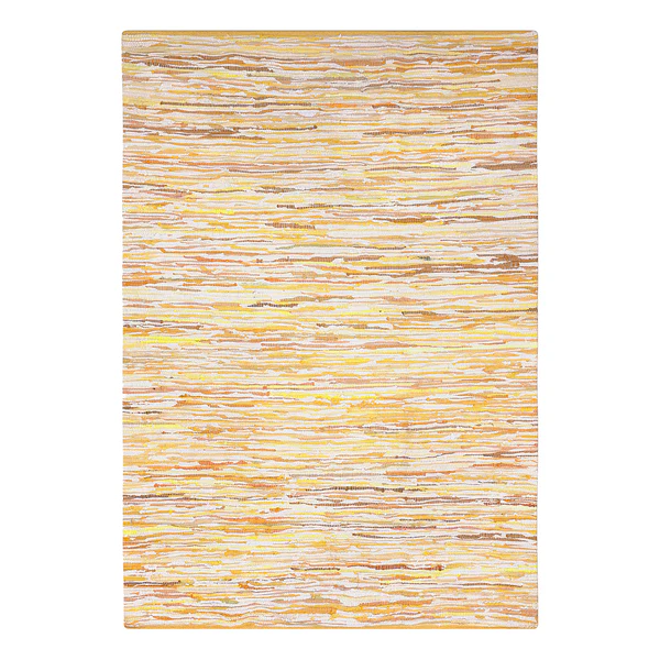 Kurzflorteppich Amira - Baumwolle - Gold / Mix -  230 x 160 cm - Gold - 230 x 160 cm