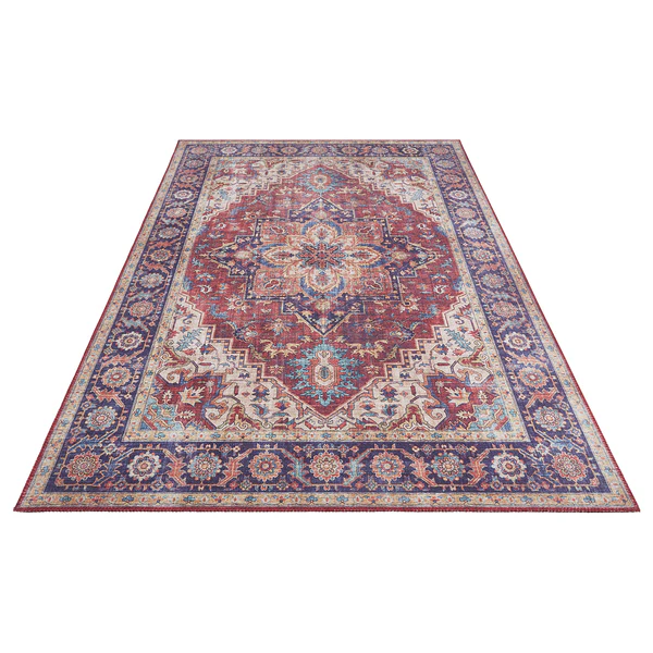 Kurzflorteppich Anthea - Webstoff - Rotbraun - 120 x 160 cm - Image 3