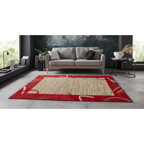 Kurzflorteppich Bezons - Rot - 80 x 150 cm - Image 2