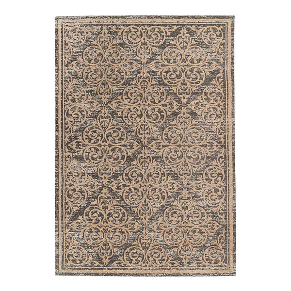 Kurzflorteppich Davio 100 - Polyester PVC - Beige - 80 x 150 cm
