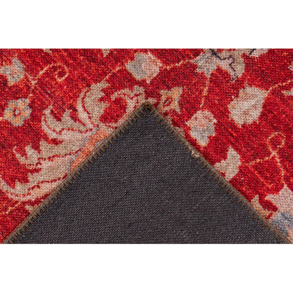 Kurzflorteppich Faye 625 - Kunstfaser - Rot - 75 x 150 cm - Image 4