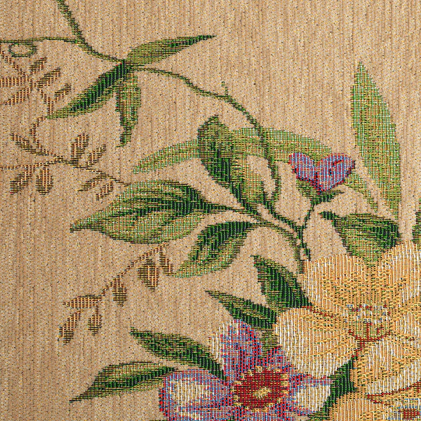 Kurzflorteppich Flomi Sagrini - Mischgewebe - Beige - 70 x 120 cm - Image 5