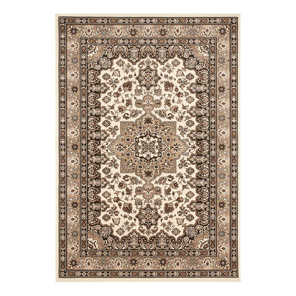 Kurzflorteppich Parun Täbriz - Polypropylen - Beige - 80 x 150 cm