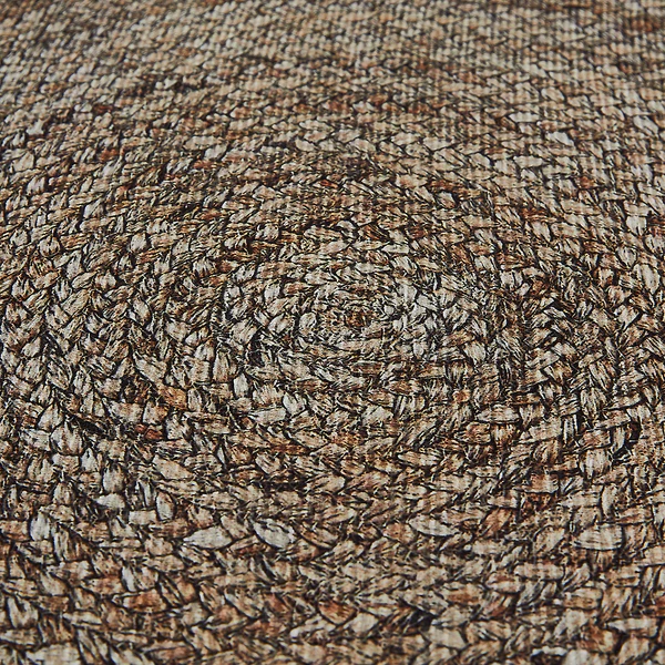 Kurzflorteppich Stampa - Polyester - Beige / Weiß - Image 2