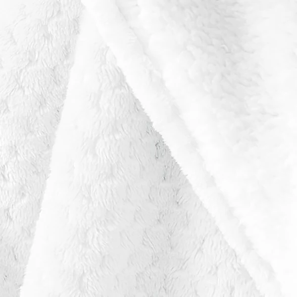 Kuscheldecke Leepy - Polyester - Weiß - 130 x 180 cm - Image 5