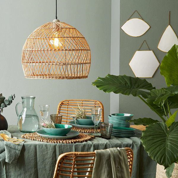 Lampenschirm CORBELLE - Rattan - Image 5