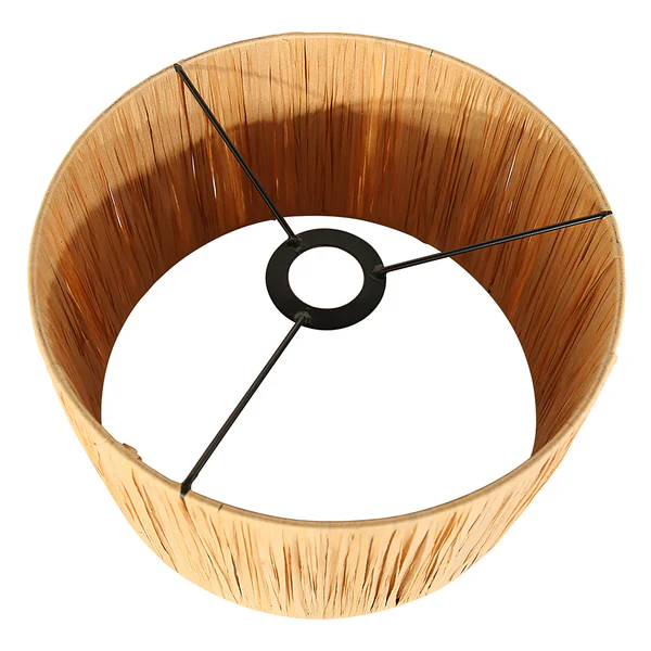Lampenschirm Typ A - Pflanzengras - Braun - 30 x 18 cm - Image 3