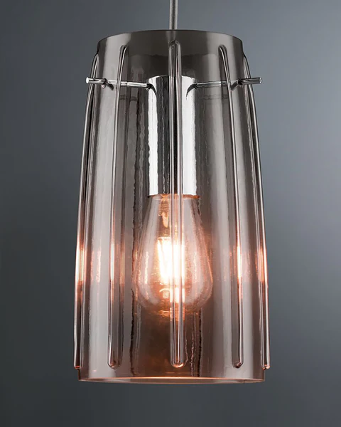 Lampenschirrm Urail 2Easy Drio - Rauchglas - Grau - Image 3