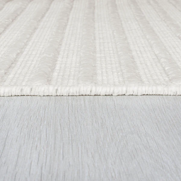Läufer Elton Stripe - Polypropylen / Chenille - 60 x 240 cm - Waschbar - Ivory - Image 4