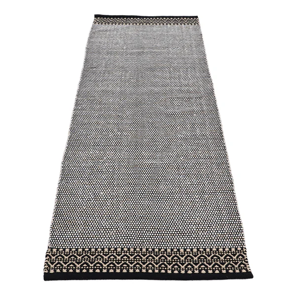 Läufer Kelim Mia - Baumwolle - Wendbar - Beige - 75 x 200 cm - Image 2