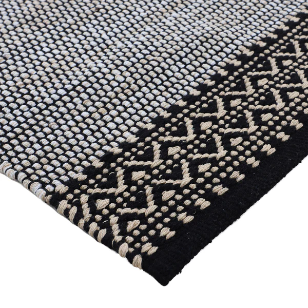 Läufer Kelim Mia - Baumwolle - Wendbar - Beige - 75 x 200 cm - Image 4