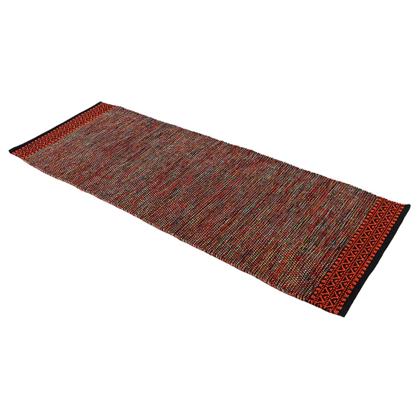 Läufer Kelim Mia - Baumwolle - Wendbar - Orange - 60 x 180 cm - Image 3