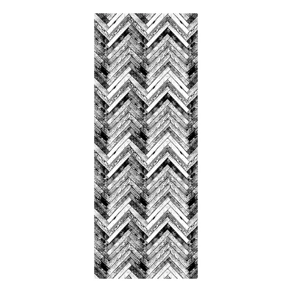 Läufer Matteo Natural - Vinyl - Schwarz - 70 x 180 cm