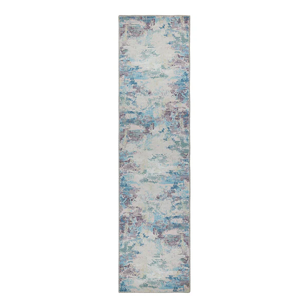 Läufer Reid Abstract - Mischfaser / Polyester - Mehrfarbig - 60 x 230 cm - Waschbar