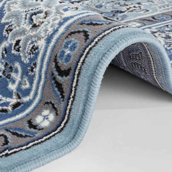 Läufer Skazar Isfahan - Polypropylen - Himmelblau - Image 3