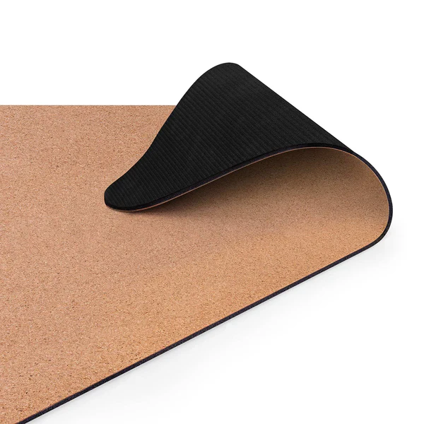 Läufer/Yogamatte Fluke im Ozean - Oberfläche: Kork / Unterseite: Naturkautschuk - Schwarz / Weiß - Image 6