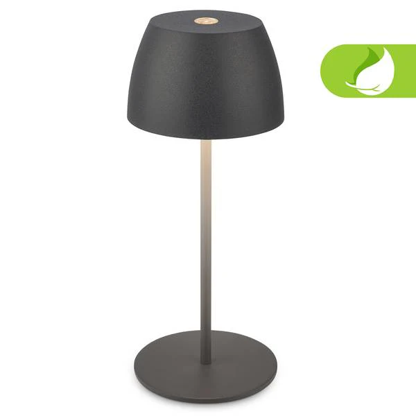 LED Akku Tischleuchte Serina Mini Typ A - Grau - Image 4