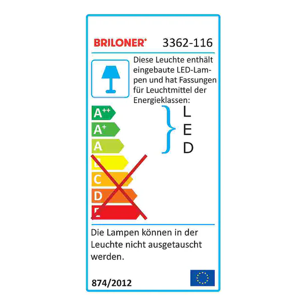 LED-Badleuchte Elipso - Kunststoff - 1-flammig - Image 4