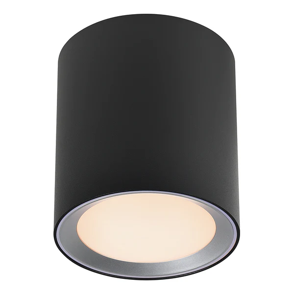 LED-Badleuchte Landon Smart - Stahl / PVC - 1-flammig - Schwarz - 13 x 14 cm