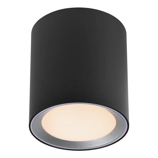 LED-Badleuchte Landon - Stahl / PVC - 1-flammig - Schwarz - 13 x 14 cm - Image 3