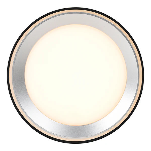 LED-Badleuchte Landon - Stahl / PVC - 1-flammig - Schwarz - 13 x 14 cm - Image 5