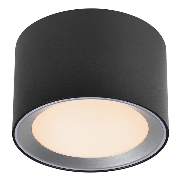 LED-Badleuchte Landon - Stahl / PVC - 1-flammig - Schwarz - 13 x 8 cm - Image 3