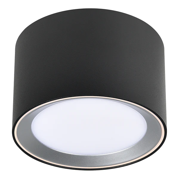 LED-Badleuchte Landon - Stahl / PVC - 1-flammig - Schwarz - 13 x 8 cm - Image 4
