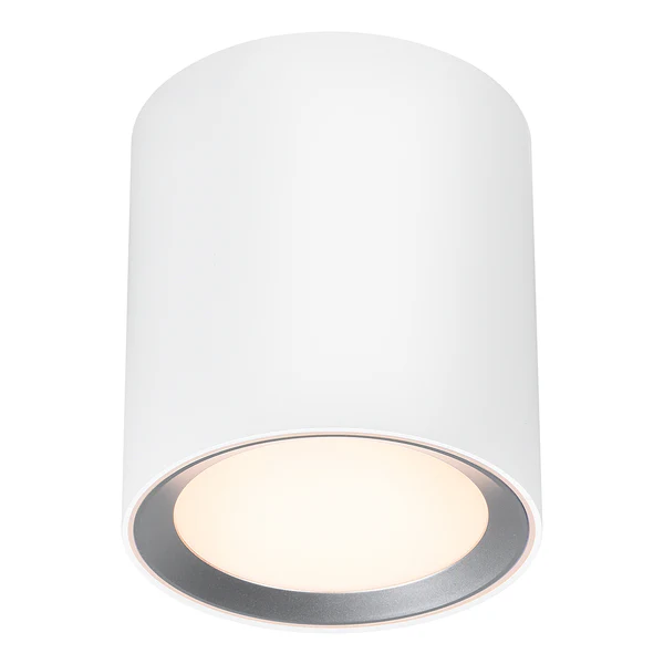 LED-Badleuchte Landon - Stahl / PVC - 1-flammig - Weiß - 13 x 14 cm