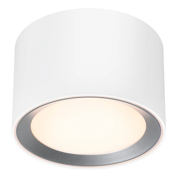 LED-Badleuchte Landon - Stahl / PVC - 1-flammig - Weiß - 13 x 8 cm