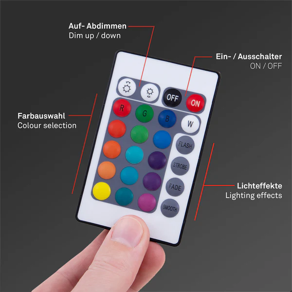 LED-Band Arax - Kunststoff - Weiß - Image 7