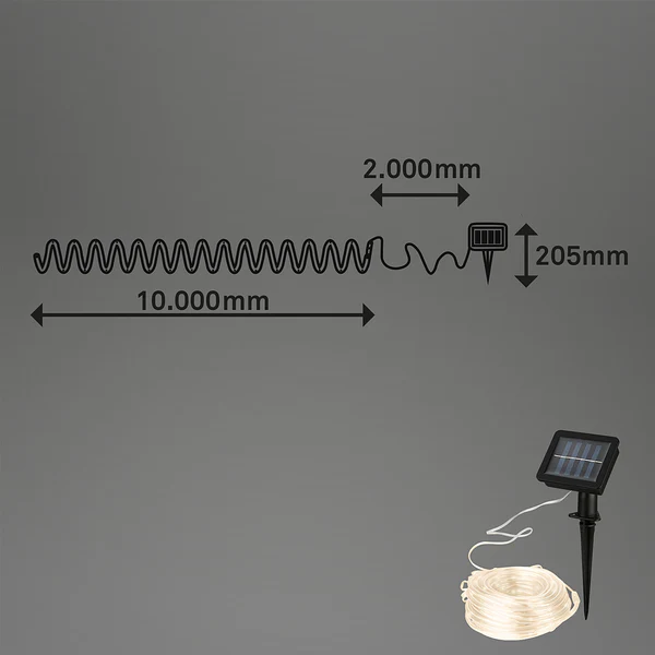 LED-Band Paredes - Polypropylen - Weiß - Image 6