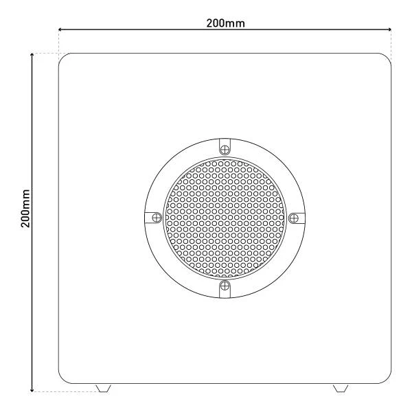 LED-/Bluetooth Würfel Cube - Kunststoff - Weiß - 1-flammig - Image 6